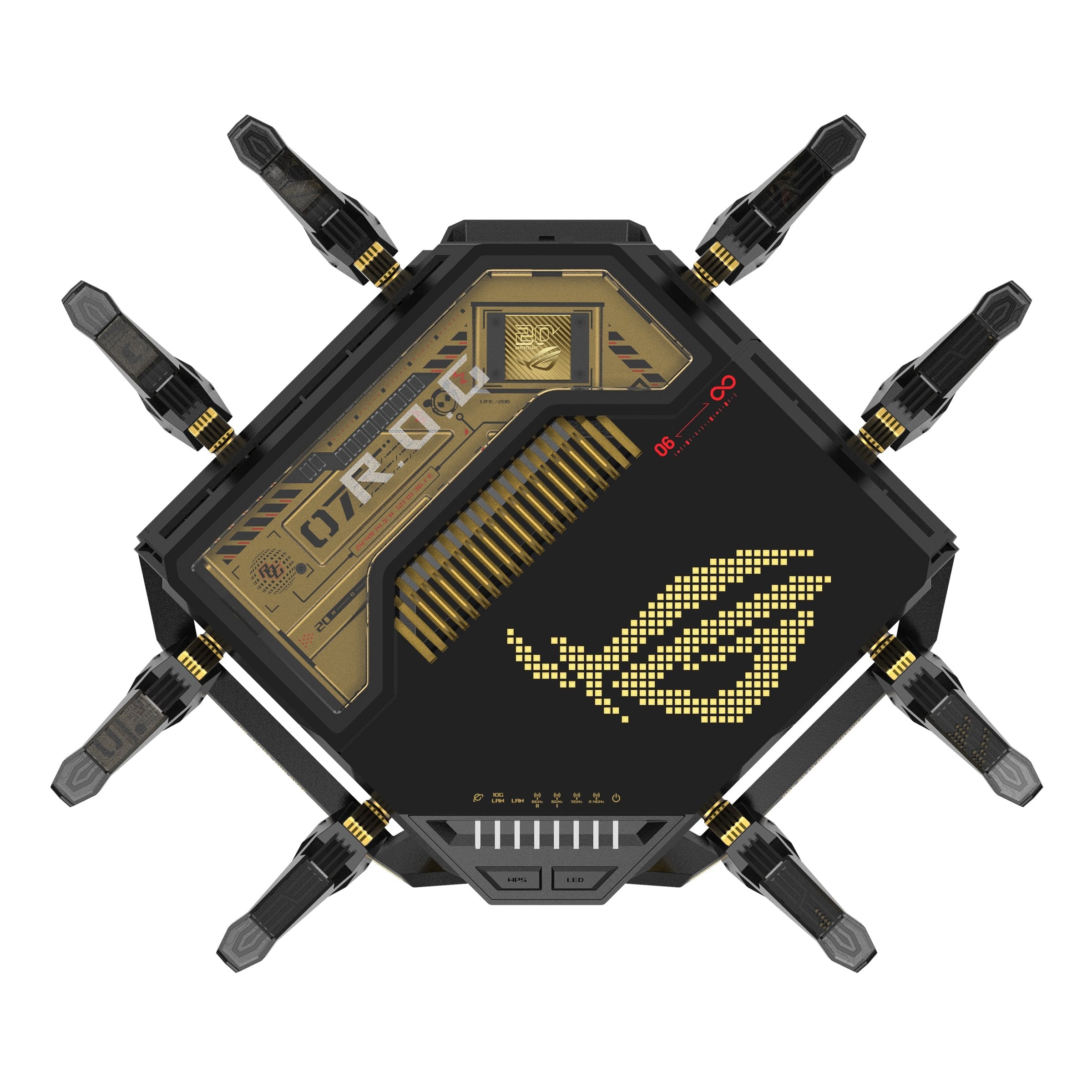 Asus Wl-Router Rog 20th Edition Gt-Be98 Be25000 Wifi7
