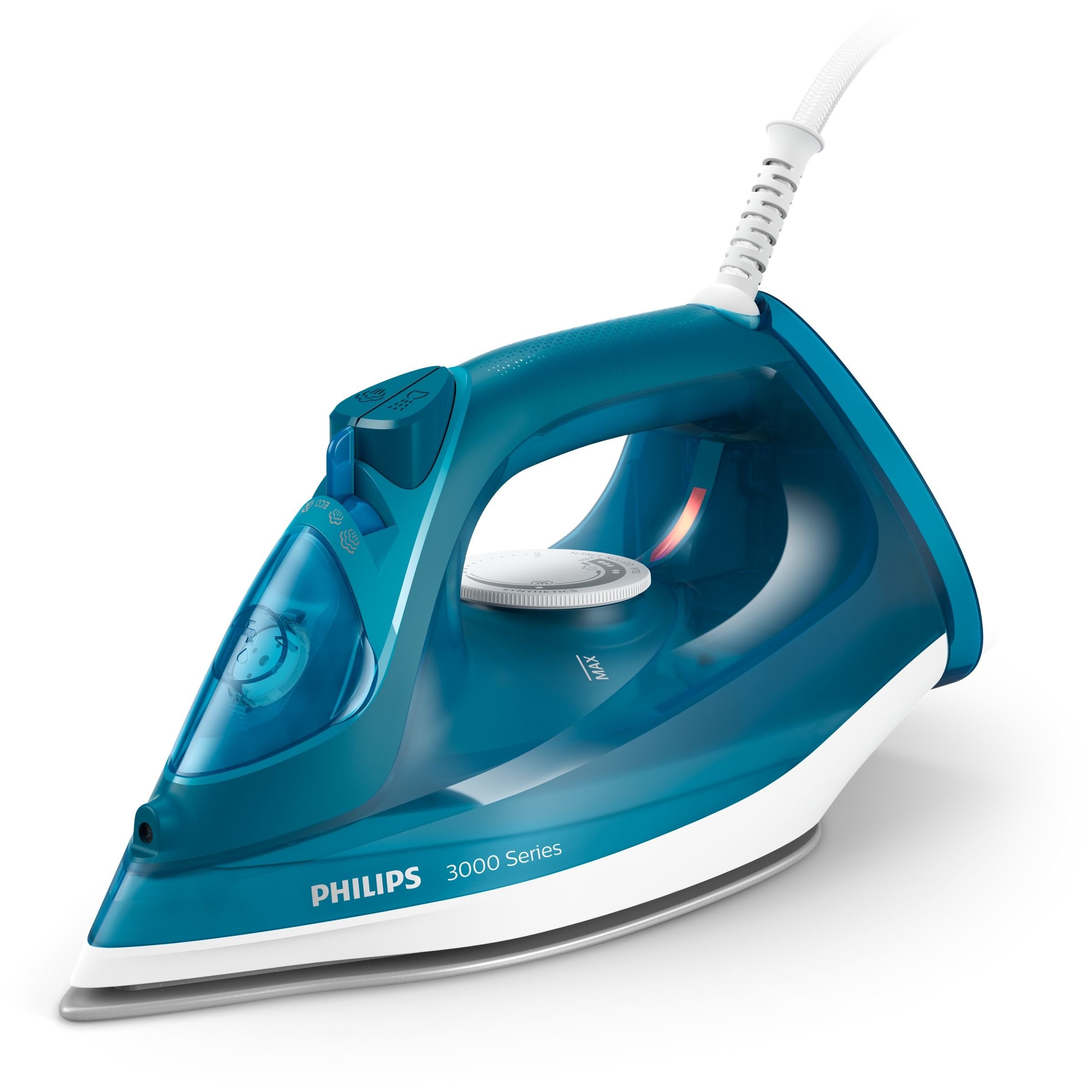 EAN 8720389003073 - Philips 3000 series DST3040/70 plancha Plancha a vapor Suela de cerámica 2600 W Azul imagen 1