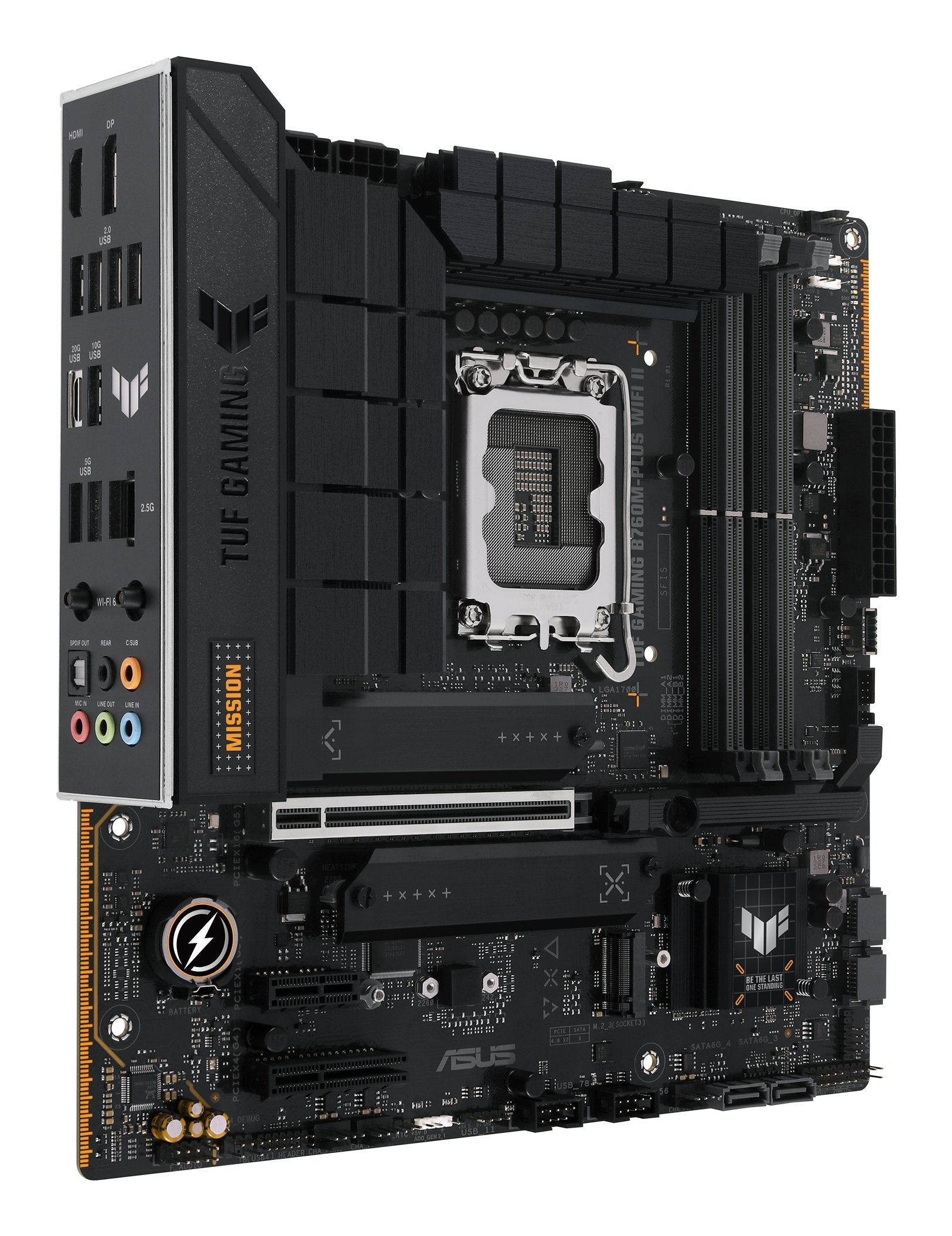 EAN 4711387461365 - ASUS TUF GAMING B760M-PLUS WIFI II Intel B760 LGA 1700 micro ATX imagen 2