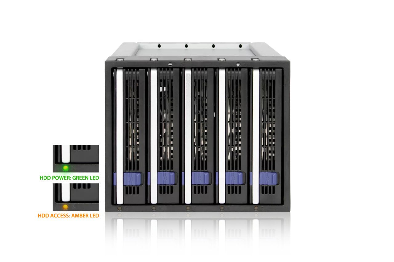 EAN 4711132869231 - Icy Dock MB155SP-B panel bahía disco duro Negro imagen 5