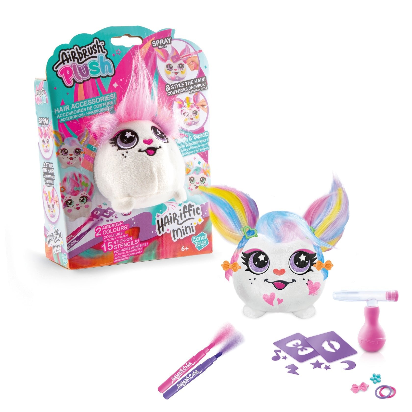 EAN 3555801455391 - Canal Toys Airbrush Plush AIR038 juego de rol imagen 4