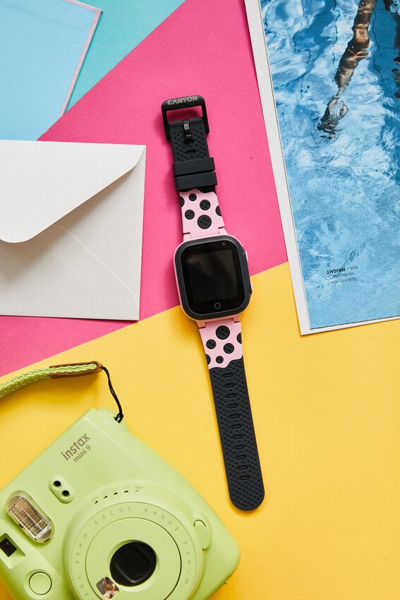 Smartwatch Canyon Sandy Kw-34 Gray-Pink