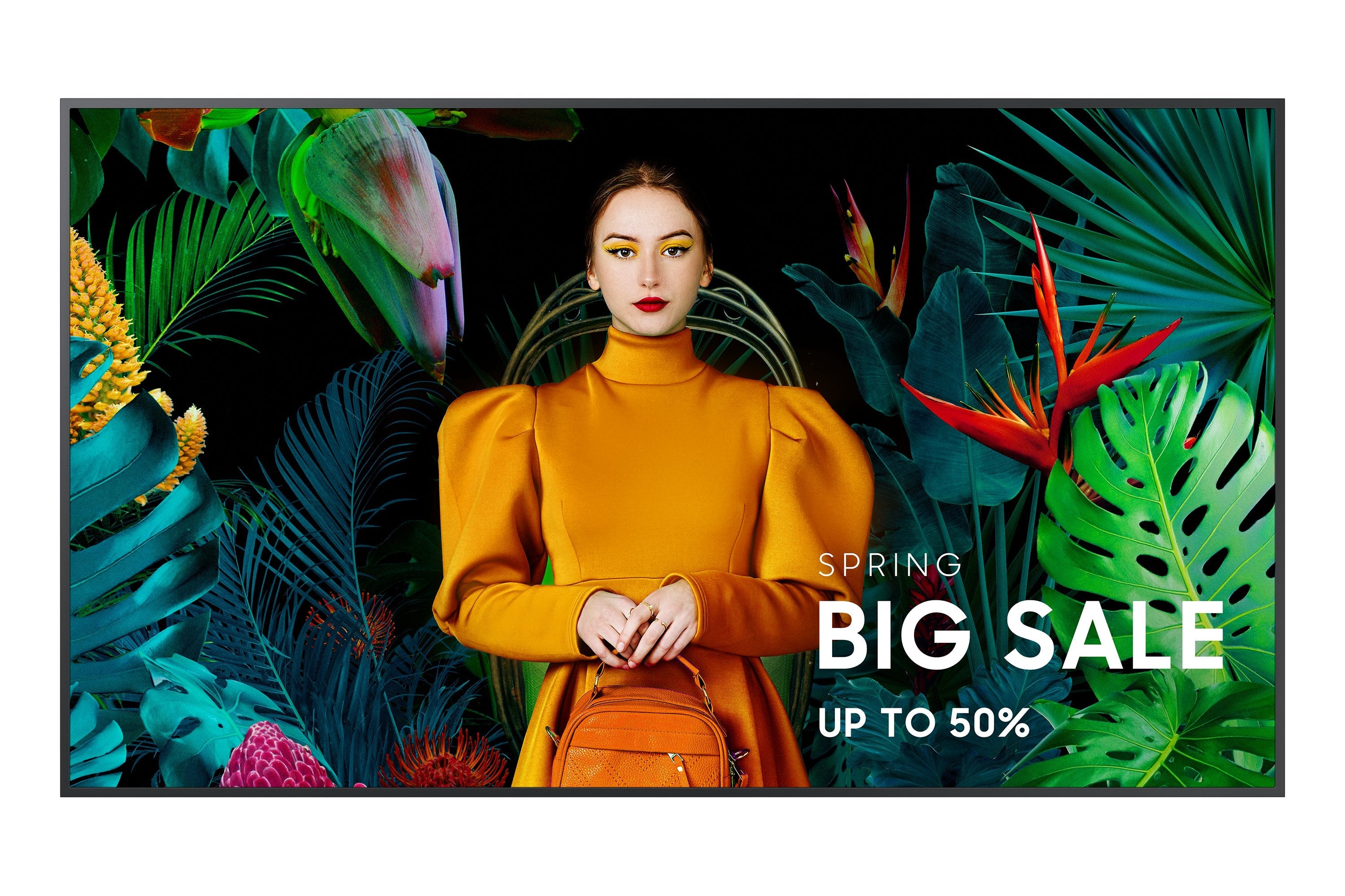 Samsung Lh85qbcebgcxen Pantalla De Señalización Digital 2,16 M (85") Wifi 350 Cd / M² 4k Ultra Hd Negro Tizen 16/7