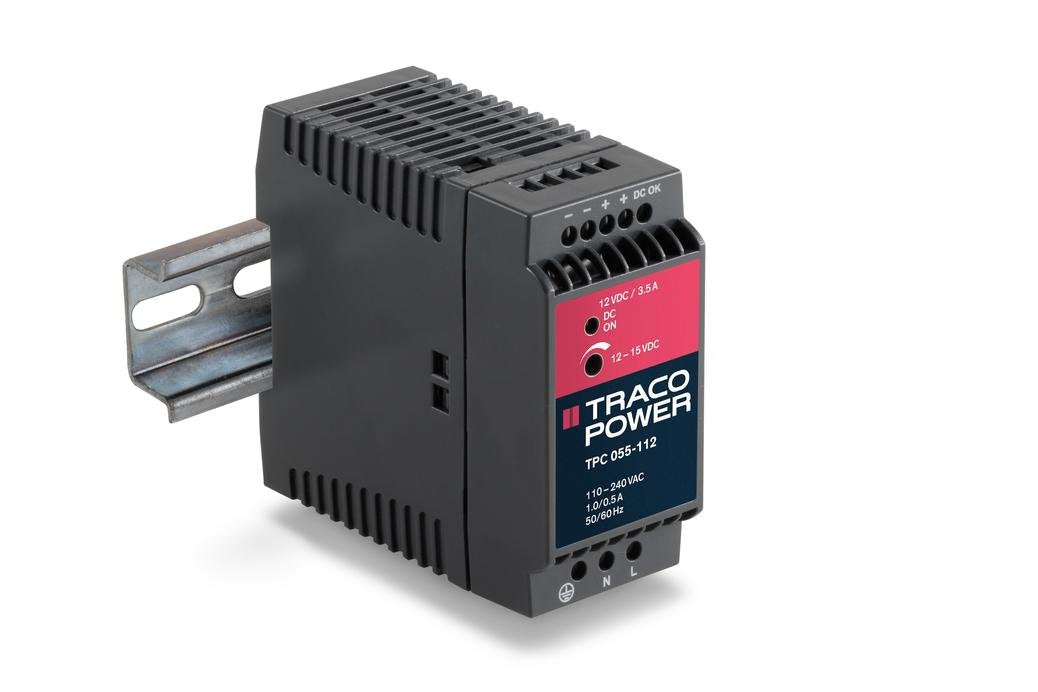 Traco Power Tpc 055-124 Fuente De Alimentación Para Carril Din Din-Rail/Dc 2.3 A Cantidad Salidas 1 X
