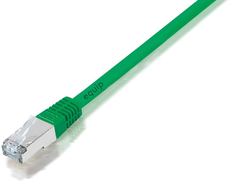 Cable De Red Apantallado F/Utp Categoria 5e 1m Color Verde