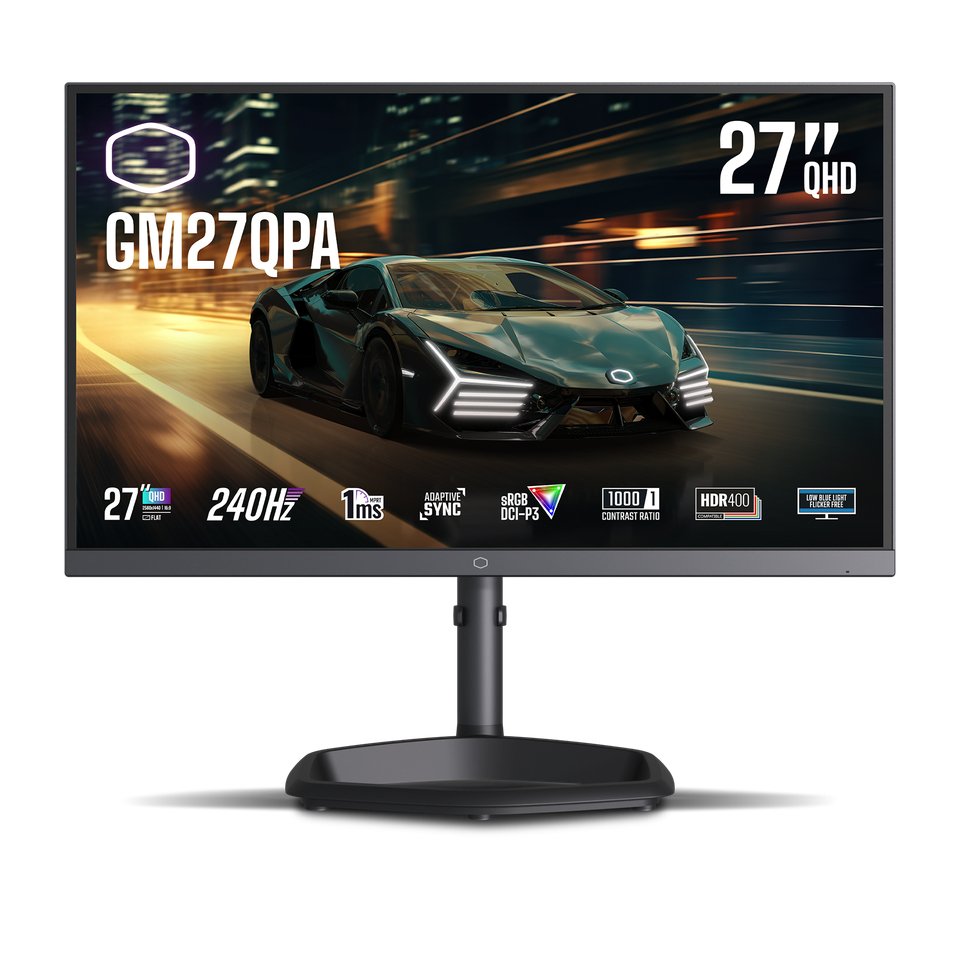 EAN 4719512152072 - Cooler Master Gaming GM27QPA pantalla para PC 68,6 cm (27") 2560 x 1440 Pixeles Quad HD LCD Negro imagen 1
