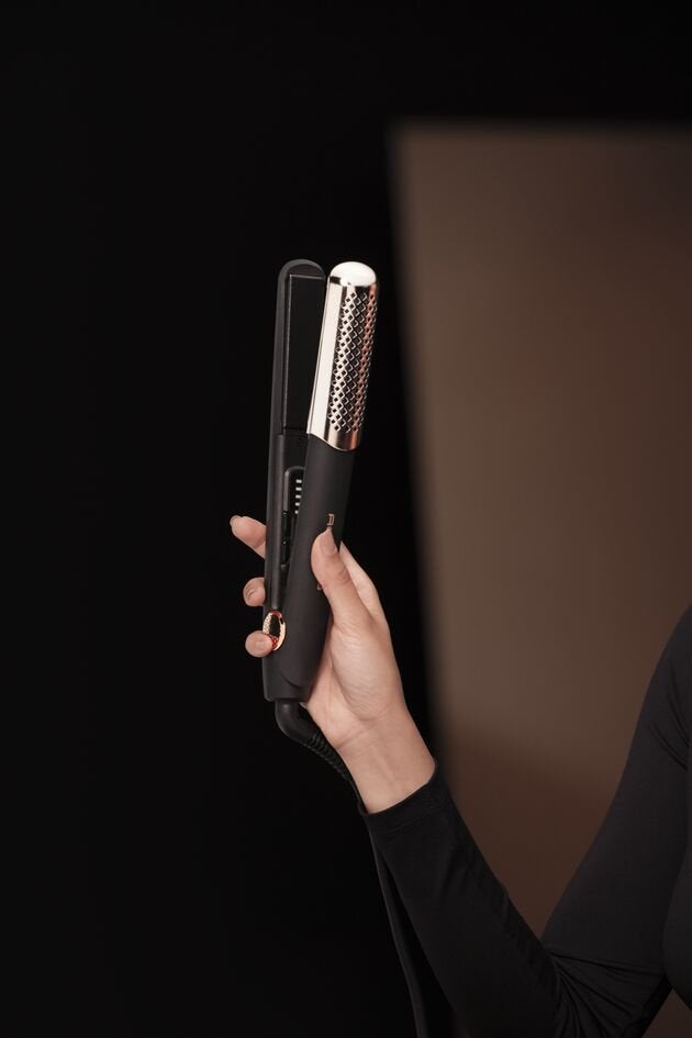 Plancha De Pelo Rowenta Ultimate Experience Premium Sf8230 Led Negro/Cobre