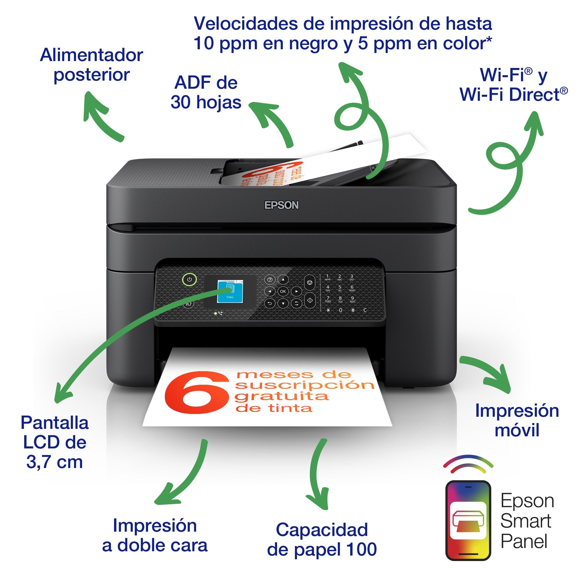 EAN 8715946701974 - Epson WorkForce WF-2930DWF imagen 4