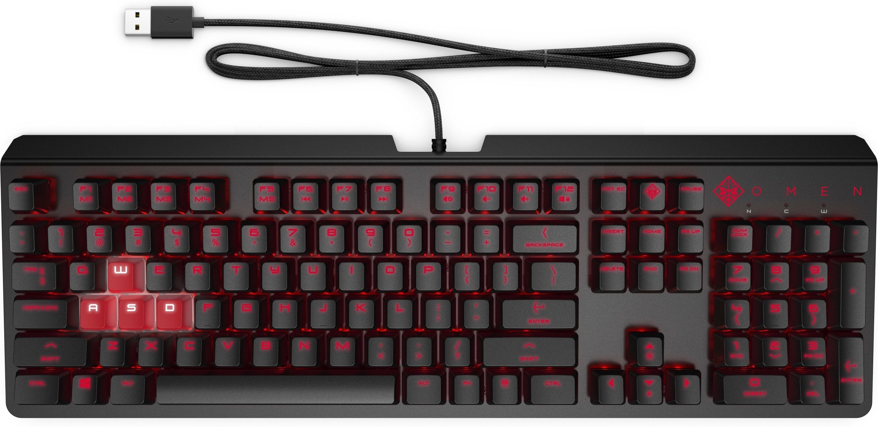 EAN 0193905096305 - HP OMEN by Encoder Keyboard teclado Juego USB Negro imagen 1