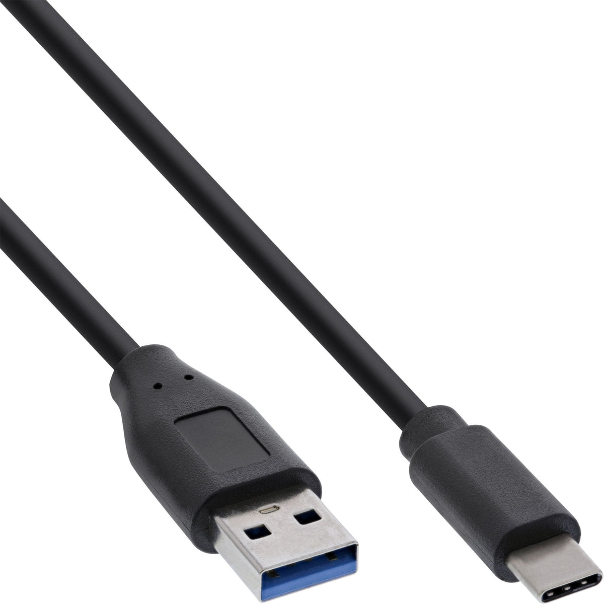 60 Piezas Bulk-Pack Inline Cable Usb 3.2, Usb Tipo C A A, Negro, 2 M