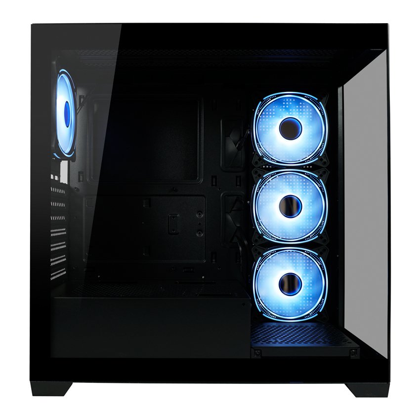 Gehäuse Miditower 715b Negro Usb3.2 Audio O.Netzteil Seamless_x