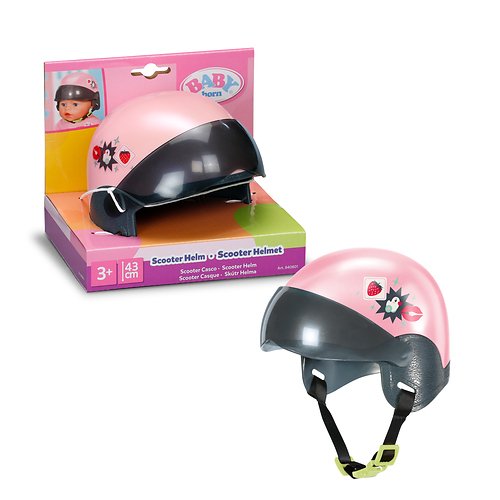 Zapf Creation Baby Born Scooter Helm 43cm (Rosa) 840801