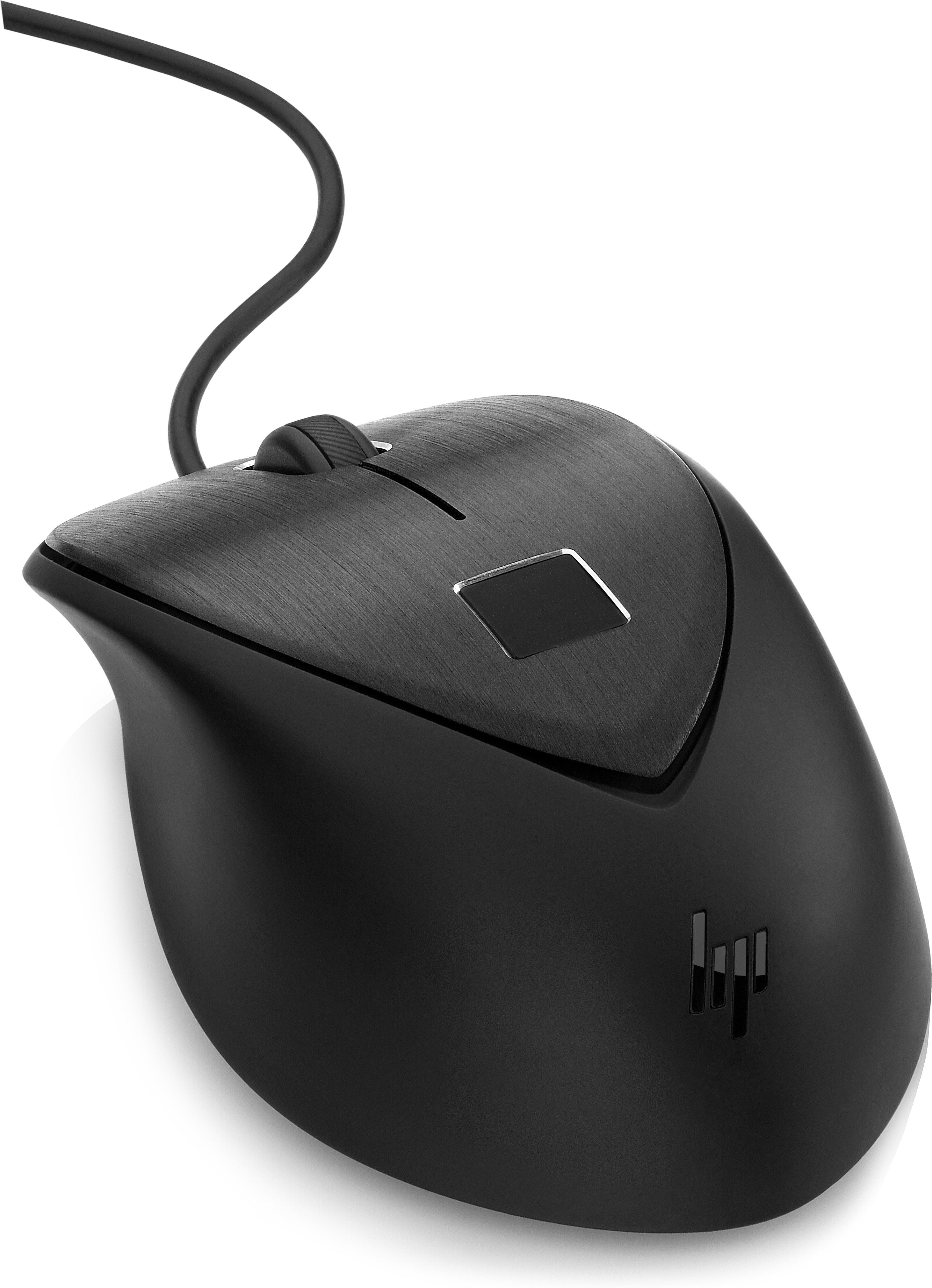 EAN 5706998947529 - HP USB Fingerprint Mouse ratón Ambidextro USB tipo A imagen 3
