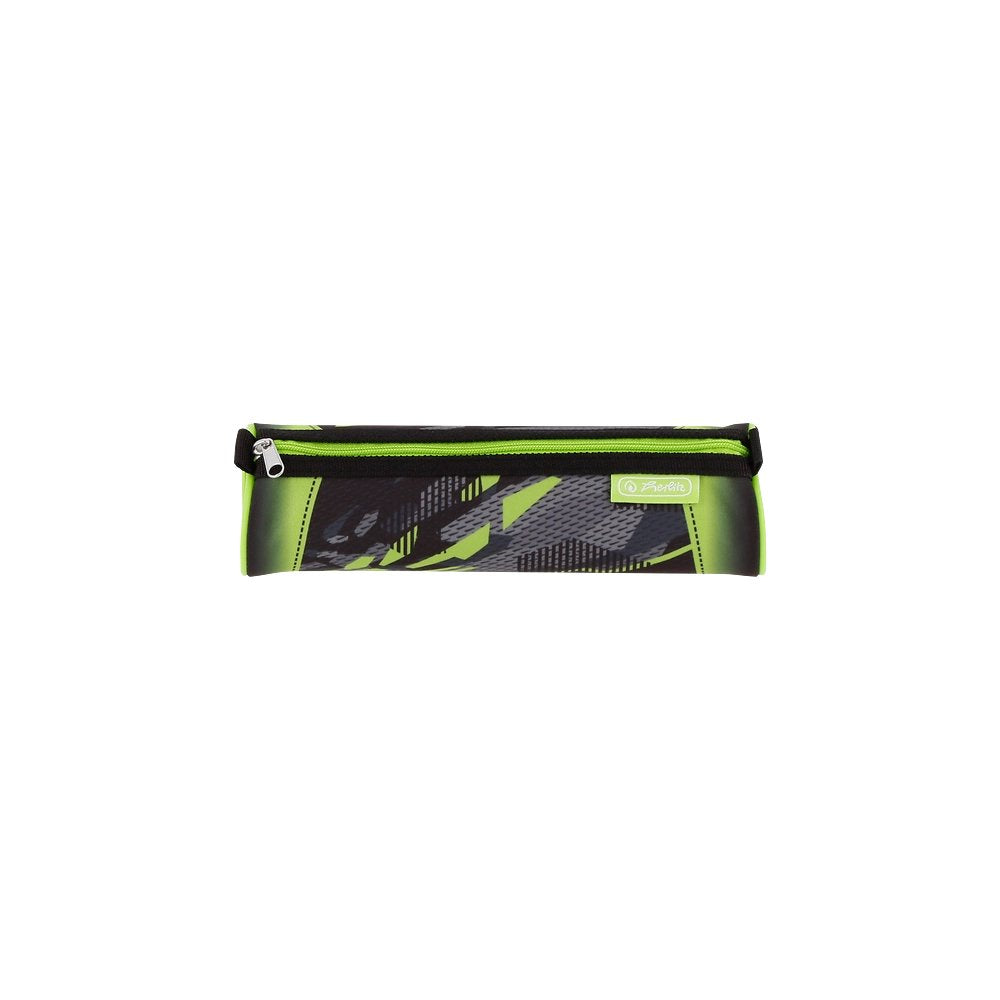Herlitz Juego De Mochilas Escolares De 4 Piezas, 17 L, Ergonómica,Gris, Verde