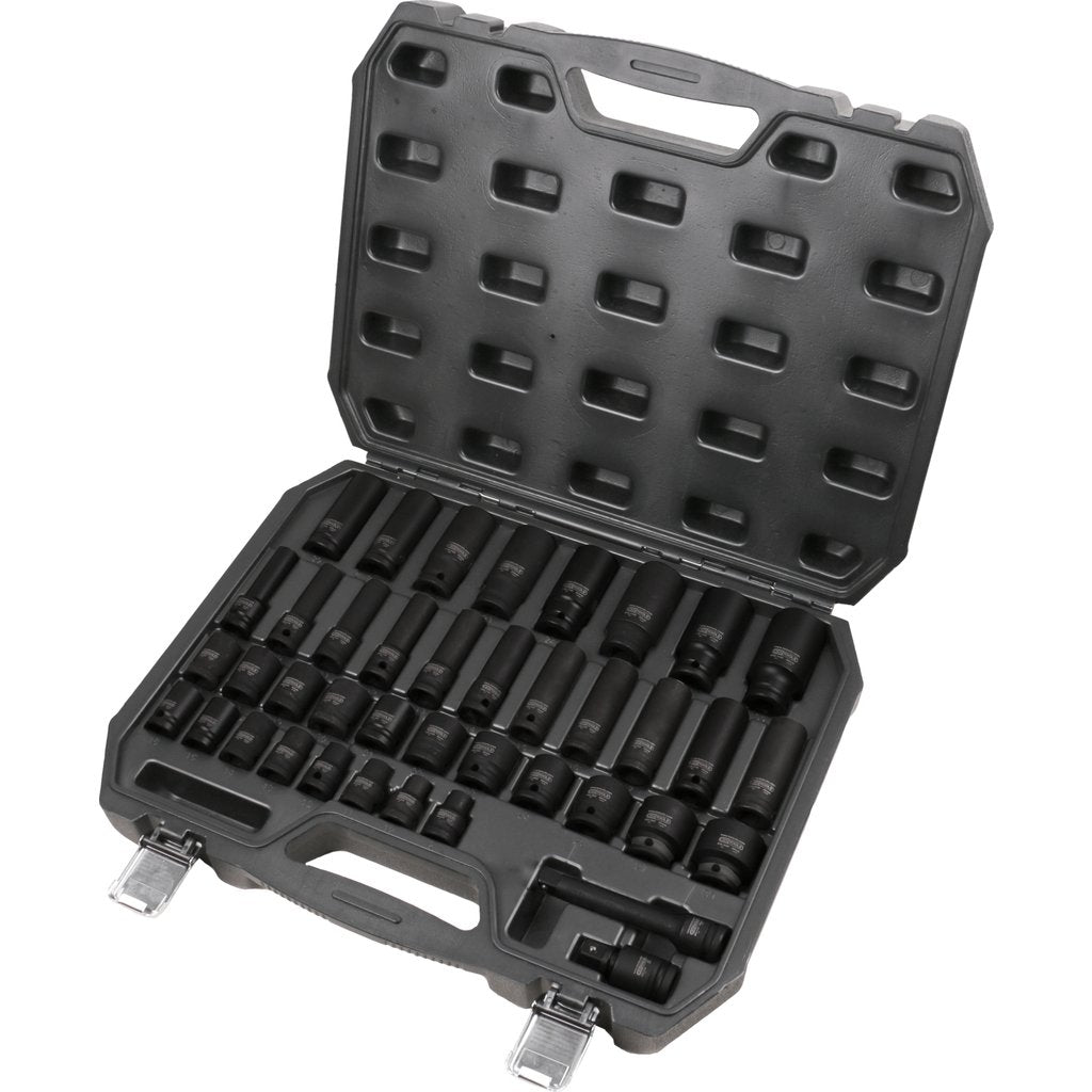 Ks Tools 1/2 Sechskant-Kraft- Stecknuss-Satz, 40-Tlg