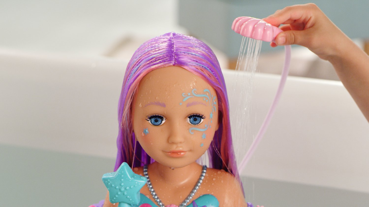 EAN 4001167830550 - BABY born Sister Styling Mermaid Head Muñeca de baño Multicolor imagen 18