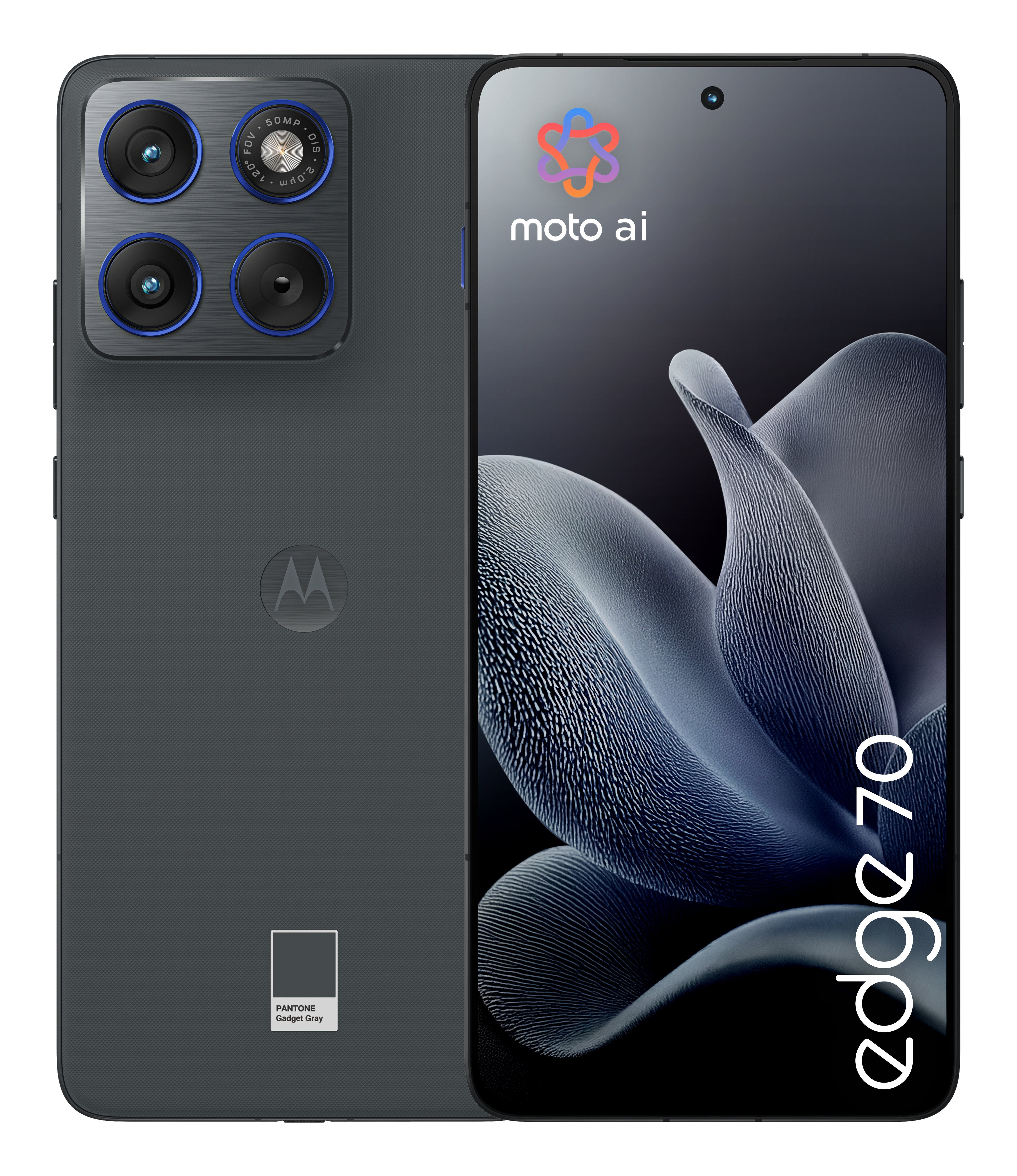 EAN 840493603377 - Motorola edge 70 17 cm (6.7") SIM doble Android 16.0 5G USB Tipo C 12 GB 512 GB 4800 mAh Gris imagen 1