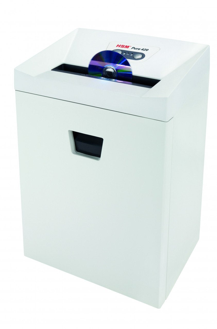 EAN 4026631054225 - HSM Pure 420 triturador de papel Corte en partículas 56 dB 24 cm Blanco imagen 4