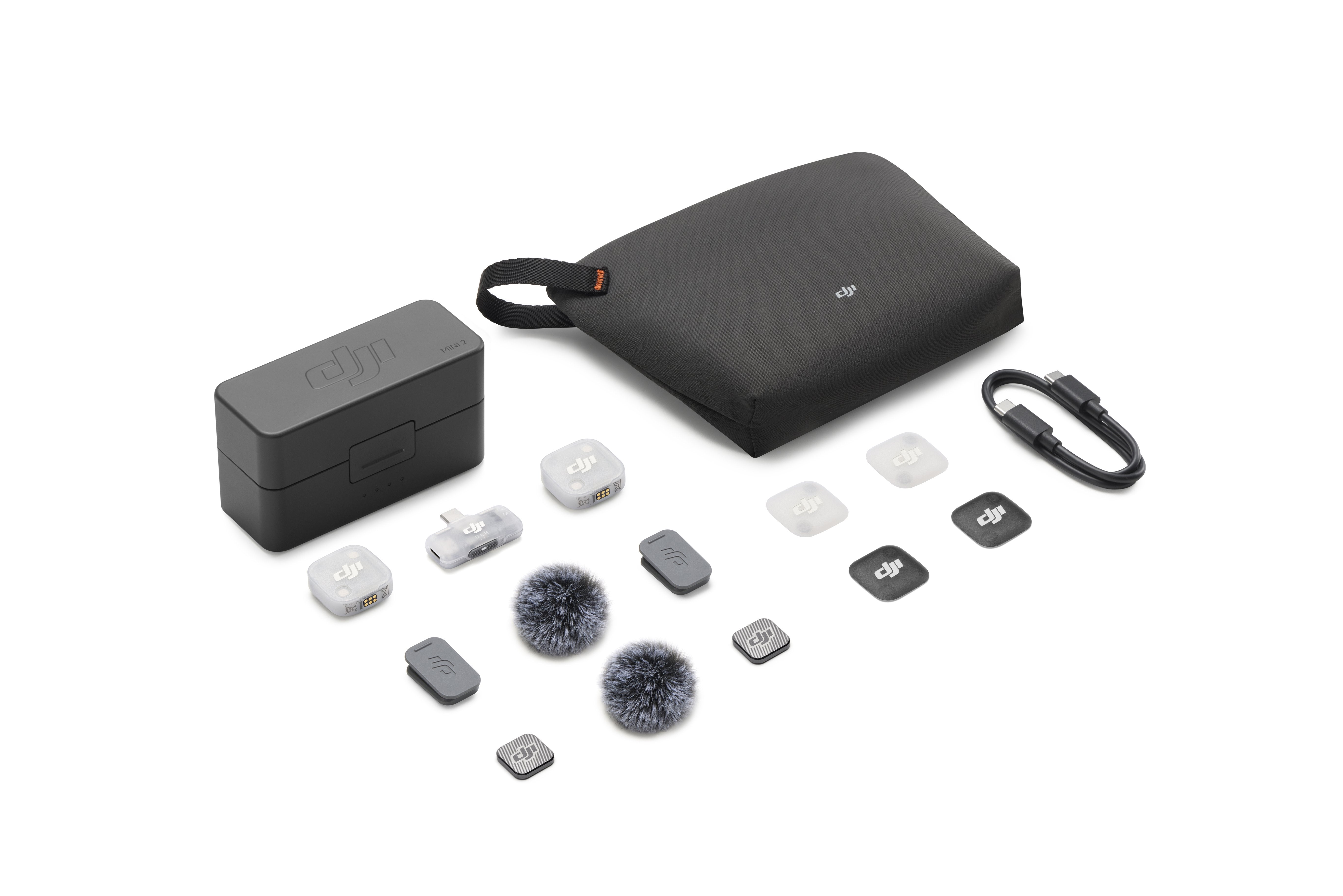 Dji Mic Mini 2 (2 Tx + 1 Mobile Rx + Estuche De Carga)