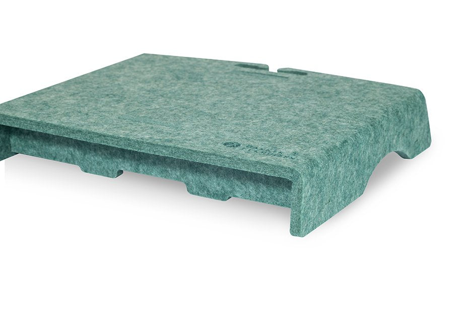 EAN 8719274674054 - BakkerElkhuizen Q-Riser 50 Circular 76,2 cm (30") Escritorio Verde imagen 2