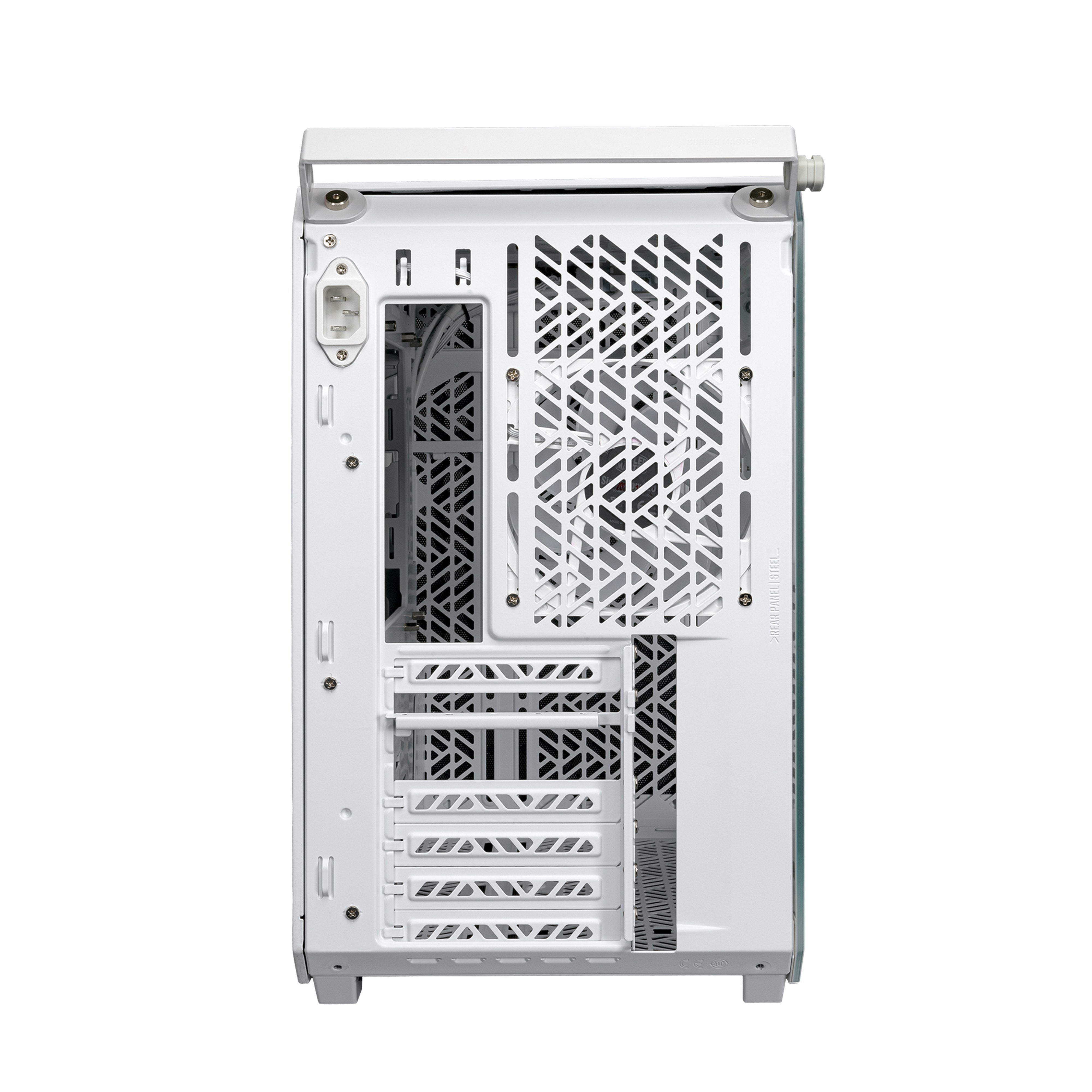 Caja Pc Cooler Master Qube 500 Flatpack White Edition, Q500-Wgnn-S00
