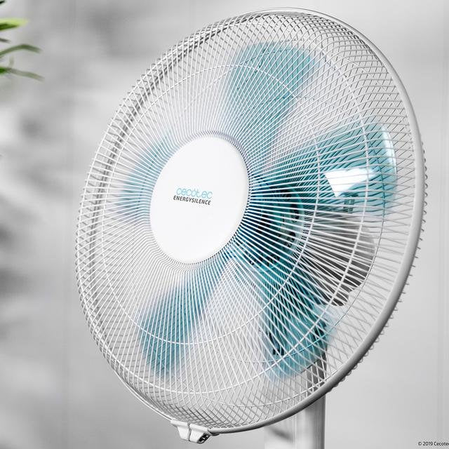 Ventilador Pie Cecotec Energysilence 520 Power White Temporizador