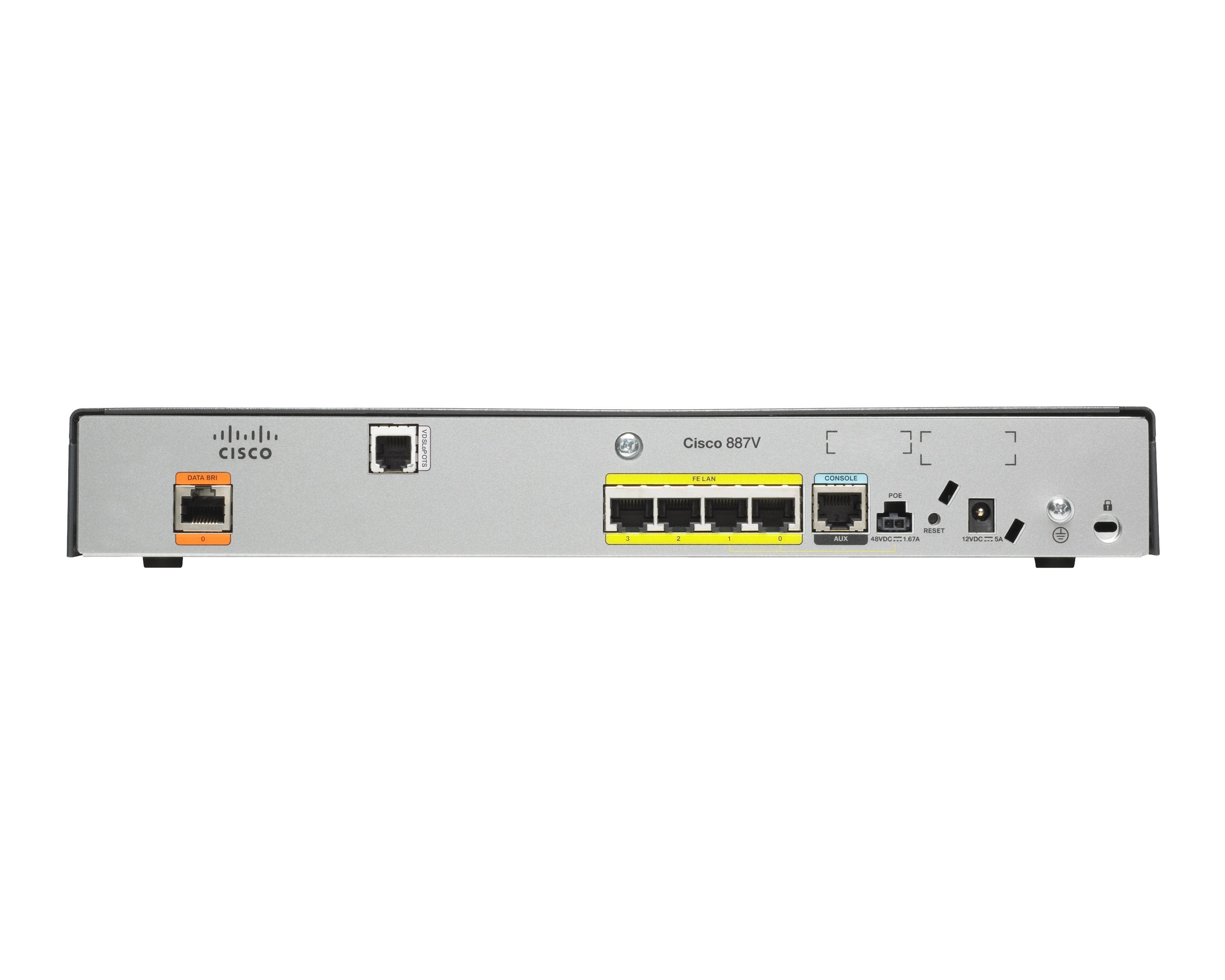 Cisco C886 Router Ethernet Rápido Negro