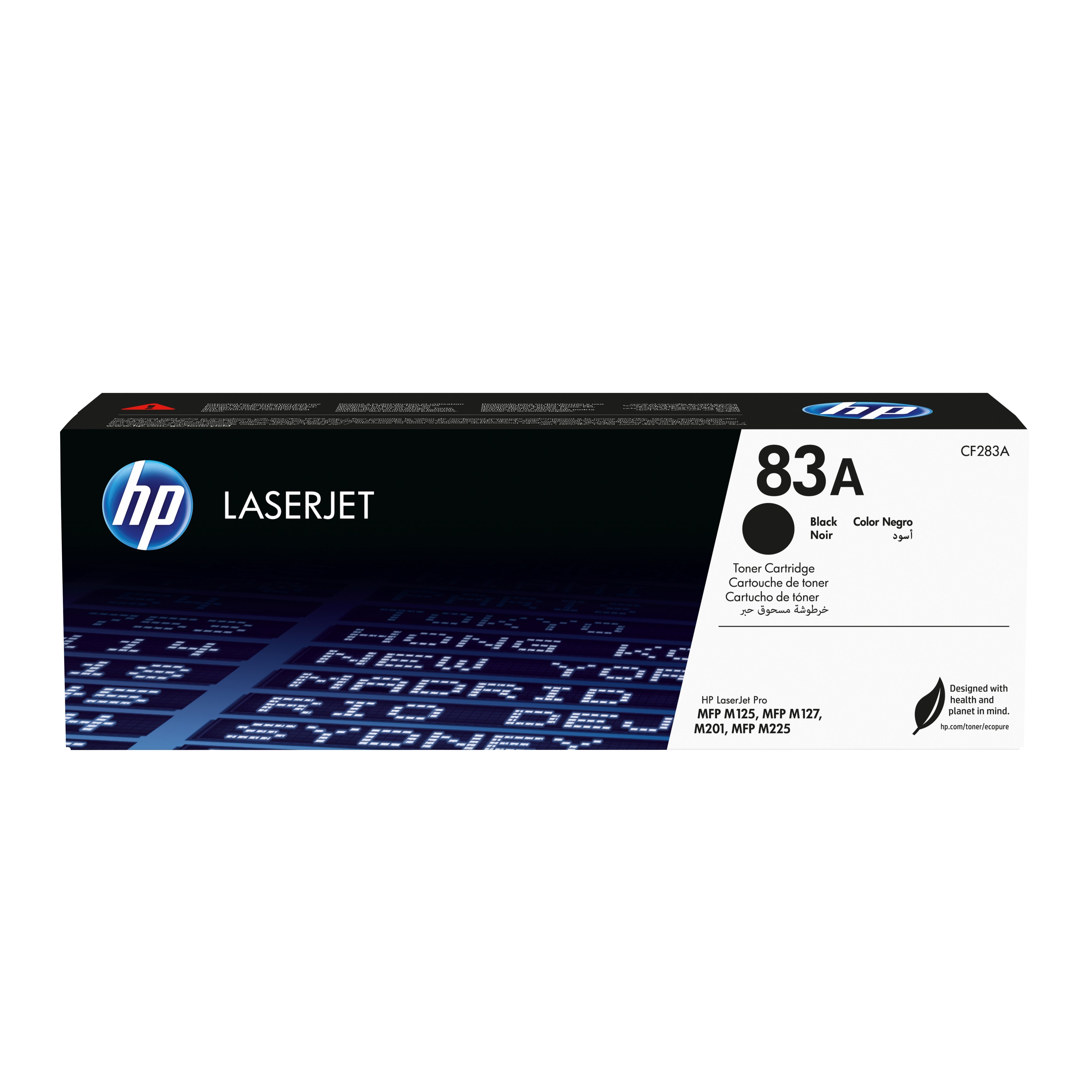 EAN 0886112397692 - HP 83A Black Original LaserJet Toner Cartridge cartucho de tóner 1 pieza(s) imagen 1