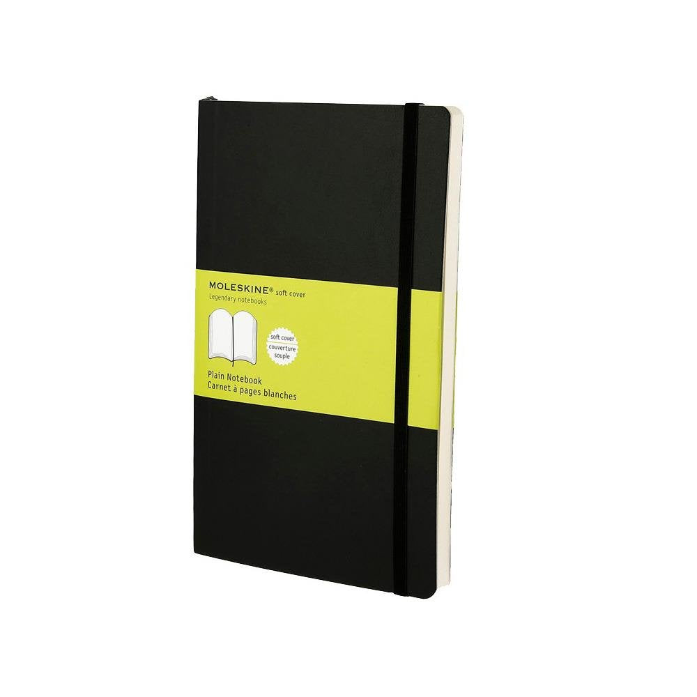 Moleskine Cuaderno Classic Tapa Blanda 240 Paginas Liso Large Negro