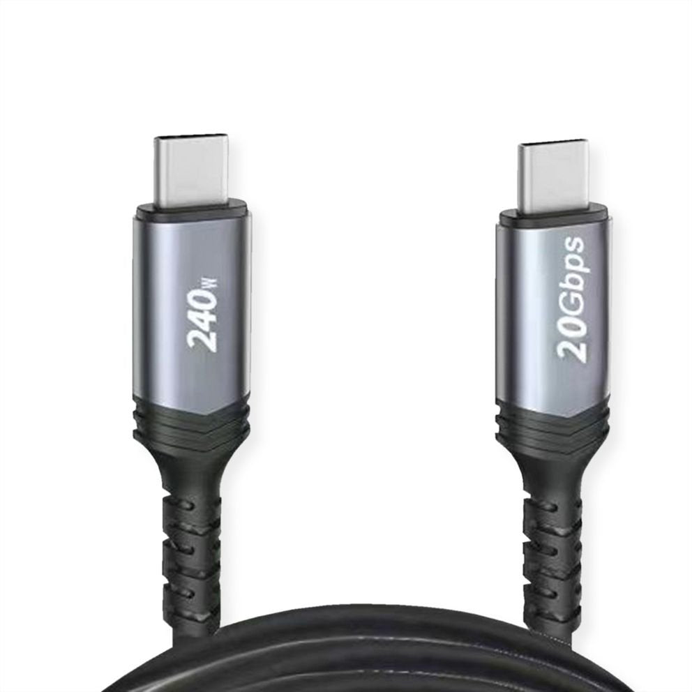 EAN 7630049627253 - VALUE 11.99.9087 cable USB USB4 Gen 2x2 2 m USB C Negro imagen 2
