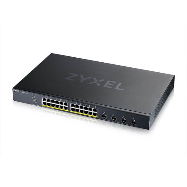 Zyxel Xgs1935-28hp 28-Port Smart Managed Poe+ Switch Poe+