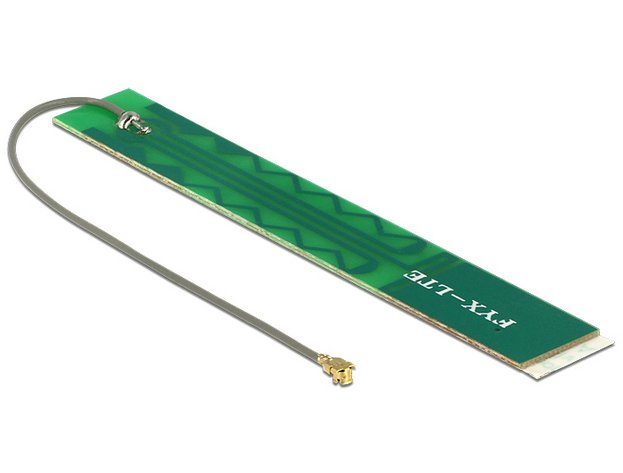 Delock Antena Lte Mhf /U.Fl-Lp-068 Kompatibler Macho 3 Dbi Omnidireccional