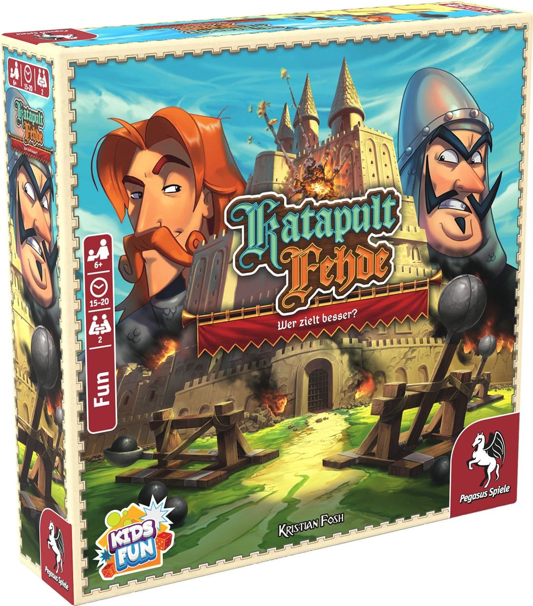 EAN 4250231733963 - Pegasus Catapult Feud Katapult Fehde 20 min Juego de mesa Táctico imagen 1