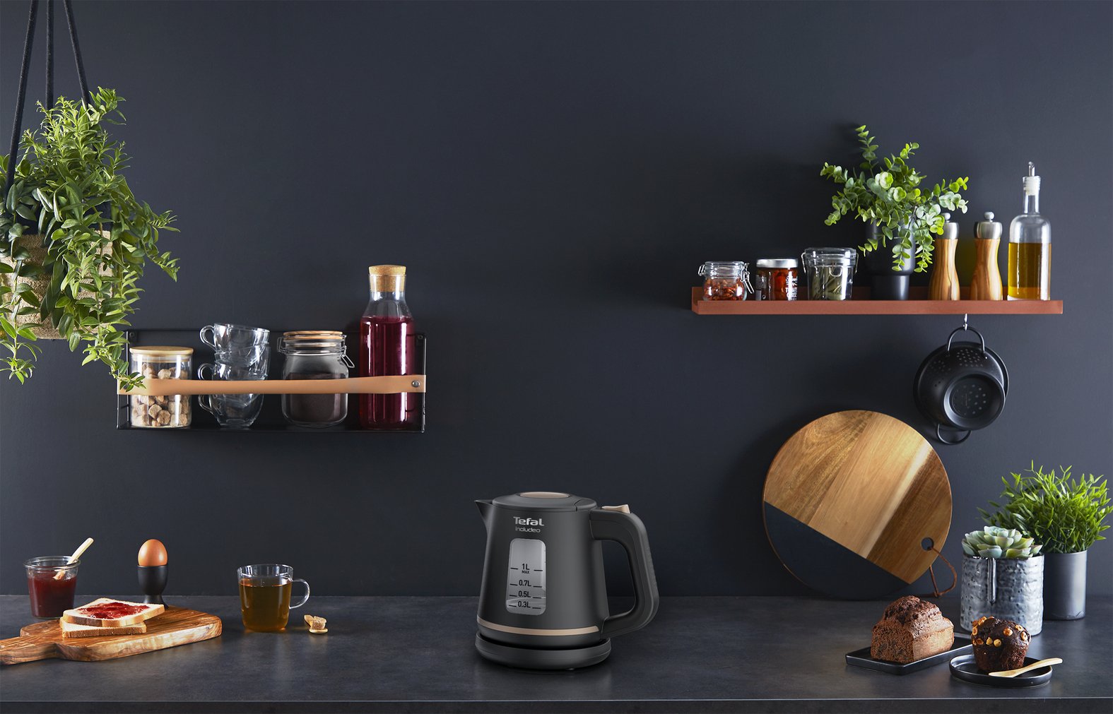 Tefal Includeo Ki5338 Tetera Eléctrica 1 L 2400 W Negro