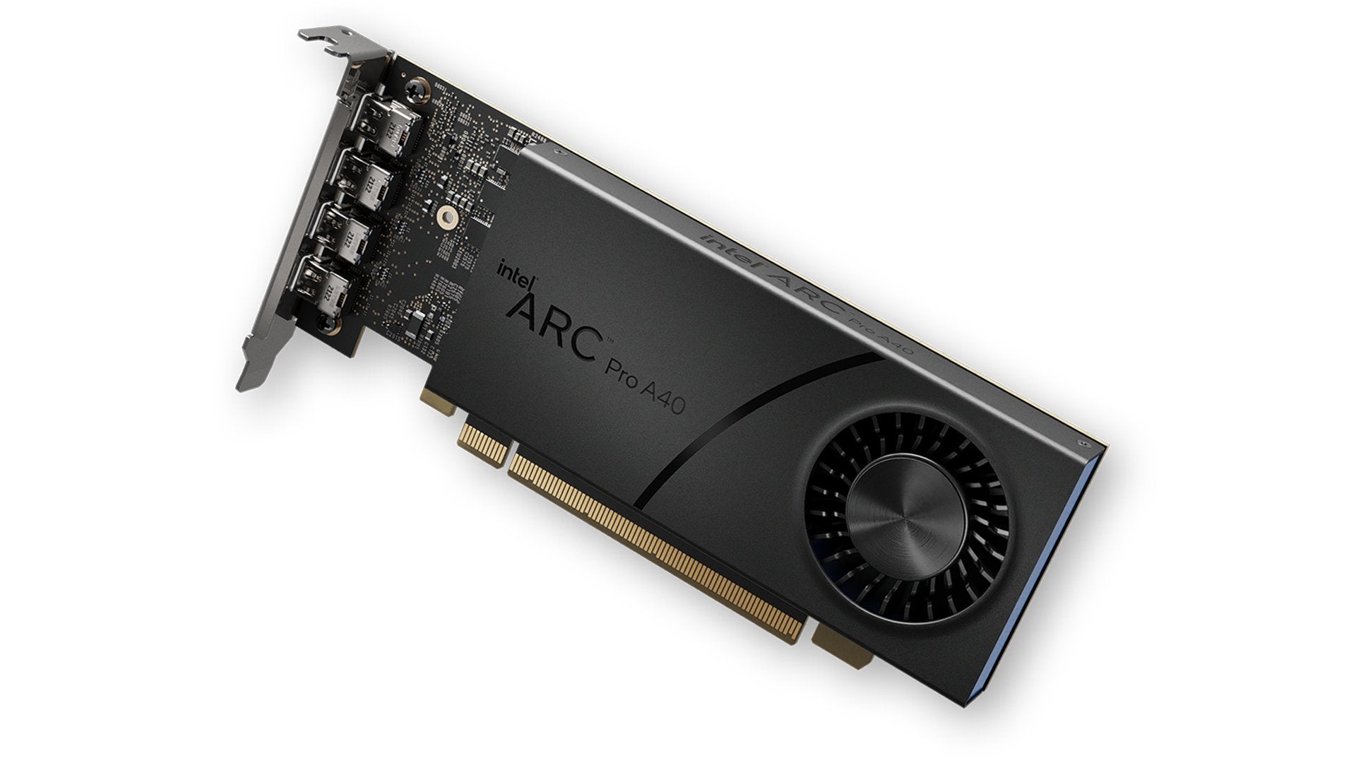 Tarjeta Grafica Intel Arc Pro A40 Lp 6gb Gddr6 Pcie 4.0 X16 Aktiv 23p6pa00ba Bulk