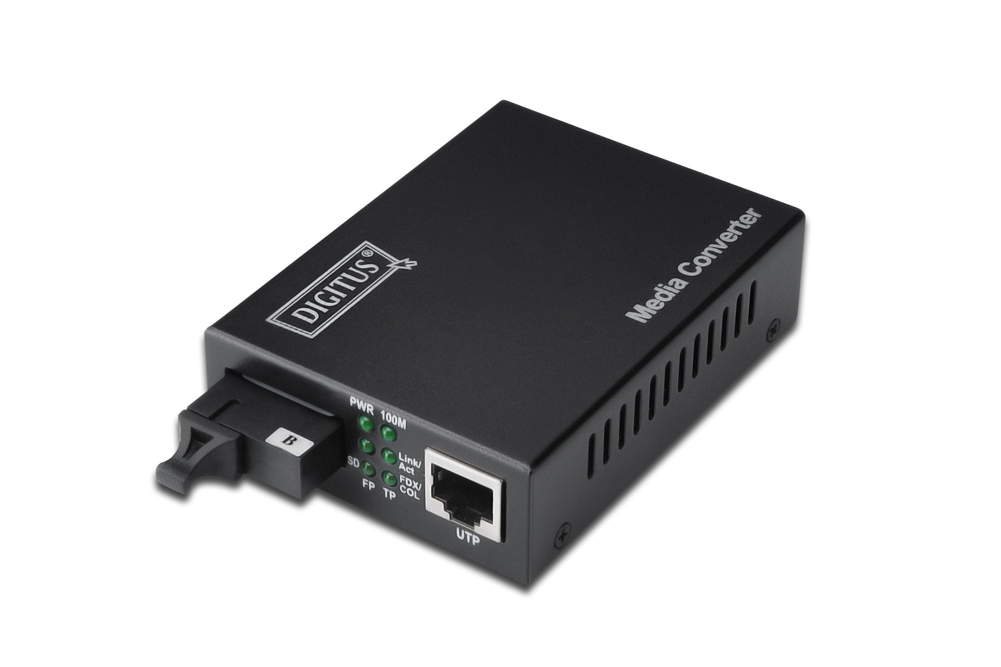EAN 4016032293156 - Digitus DN-82023 convertidor de medio 100 Mbit/s 1550 nm Monomodo Negro imagen 1