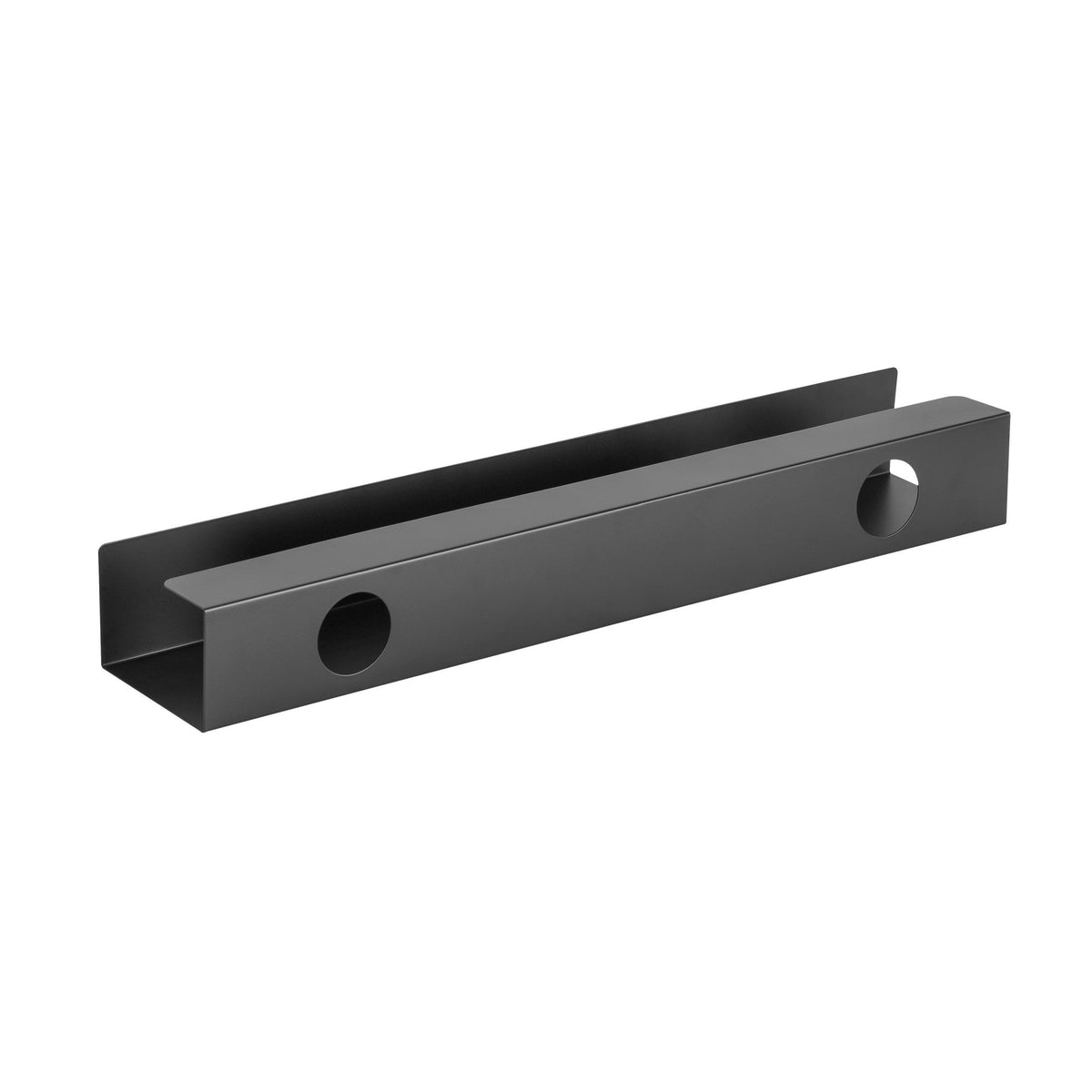 Sistema De Gestión De Cables Inline Para Montaje Debajo De La Mesa, Negro