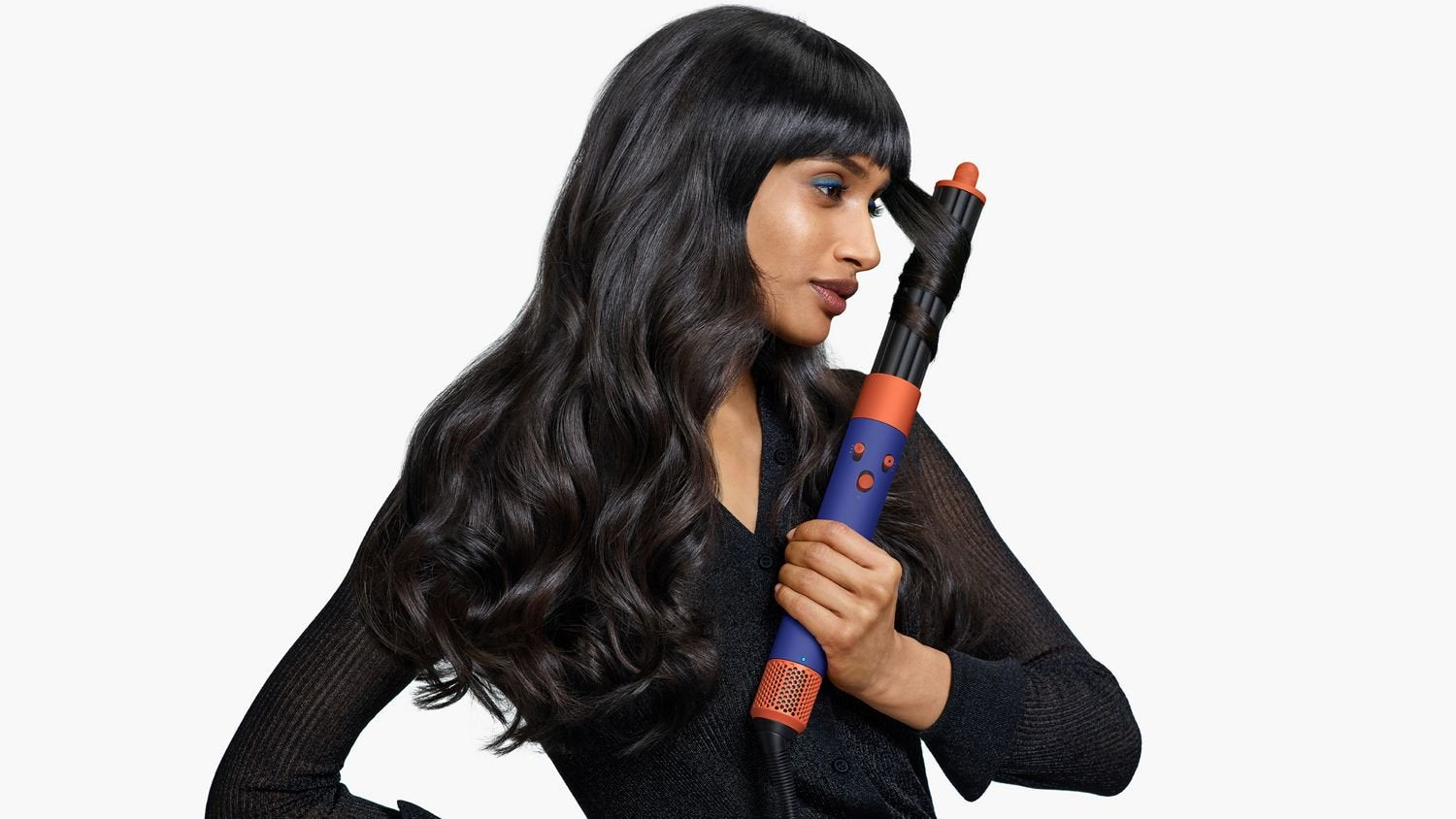 EAN 5025155099018 - Dyson Airwrap i.d. Herramienta de peinado con múltiples accesorios Caliente Azul 1300 W 2,675 m imagen 4