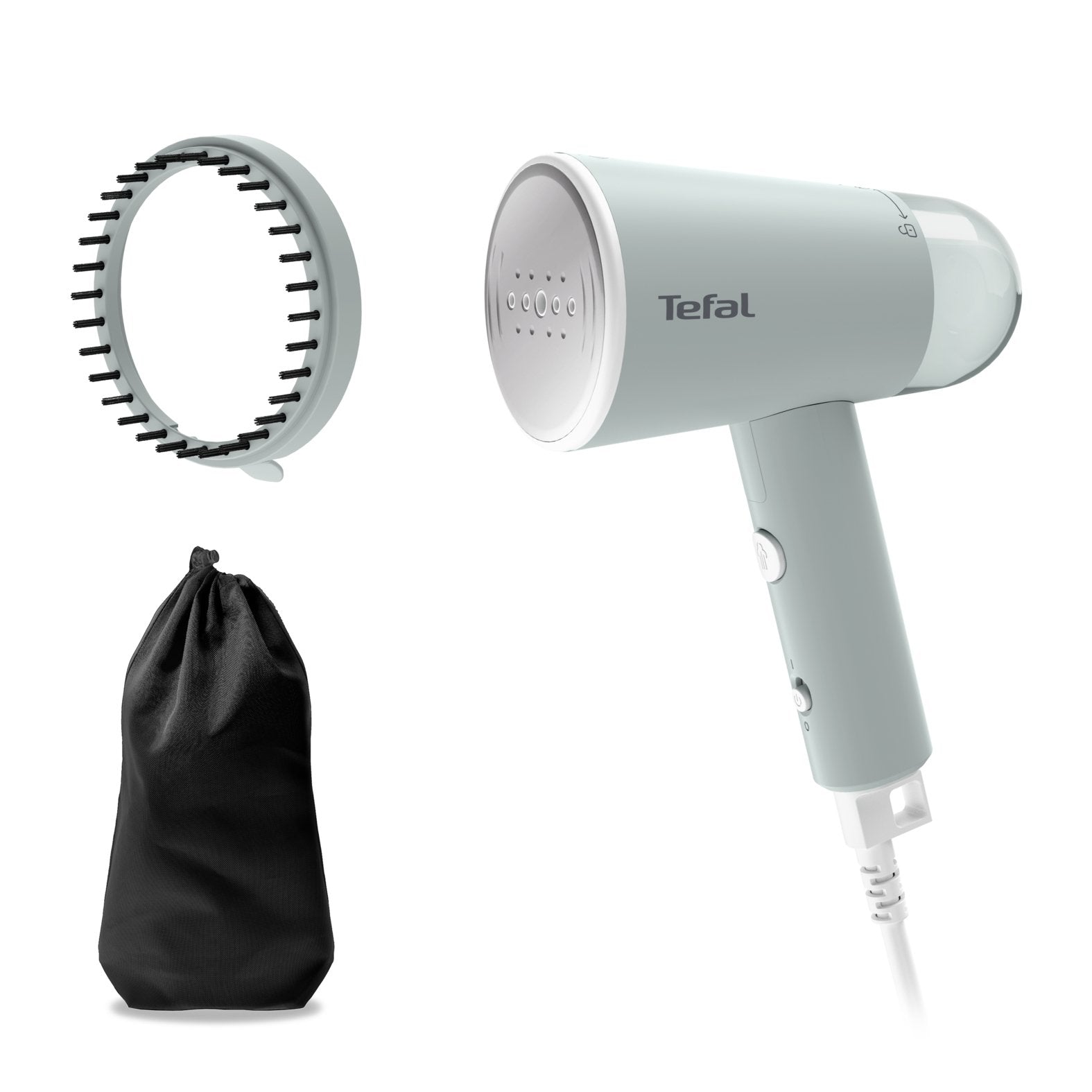 Tefal Dt1034 Vaporizador De Prendas De Mano Tefal Travel, Potencia 1200w, Depósito De Agua 0,07 L, Verde Claro