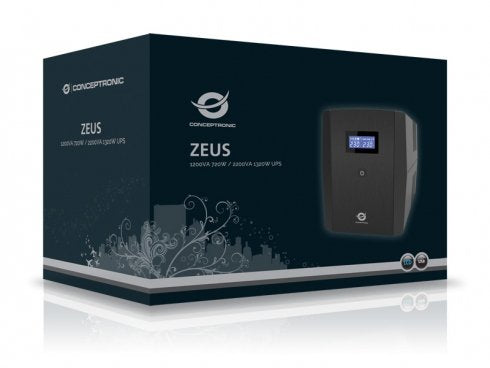 Conceptronic Sai 1200va 720w Protecion Puerto Lan