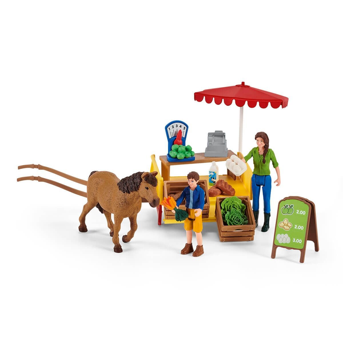 Schleich - Puesto De Granja Móvil Sunny Day (42528)