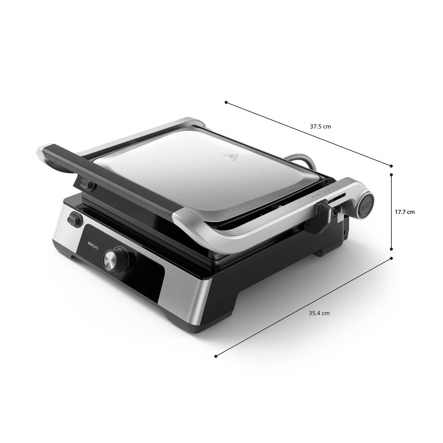 Philips Hd6301 90 5000 Series Contact Electric Grill, 2200 W, Black