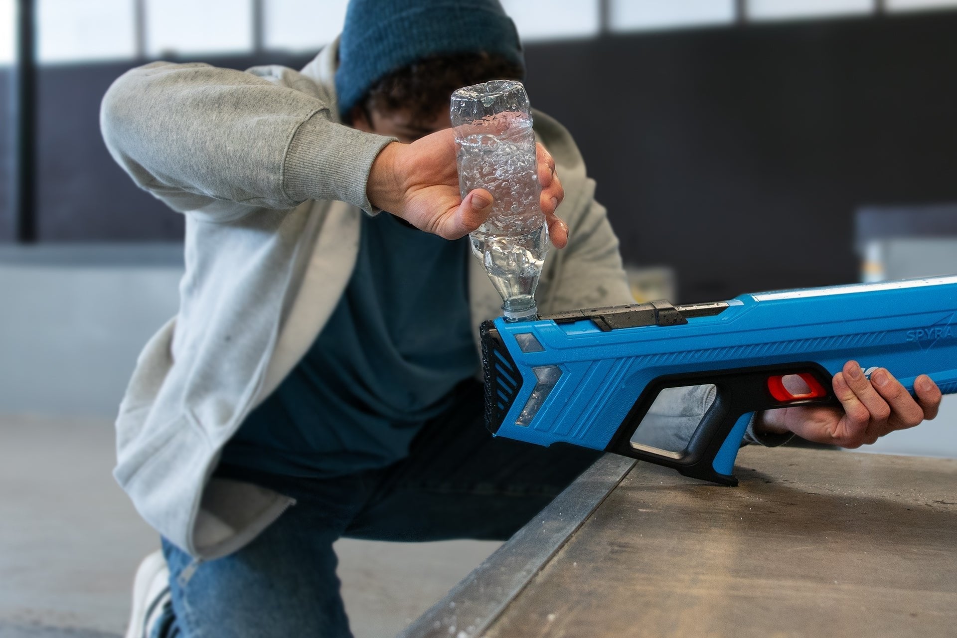 Spyra Spgo1b, Pistola De Agua Azul