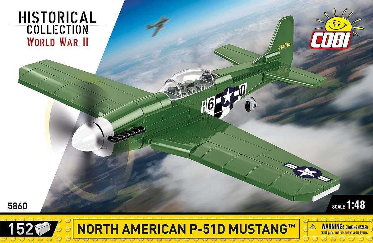 EAN 5902251058609 - COBI P-51D Mustang imagen 3