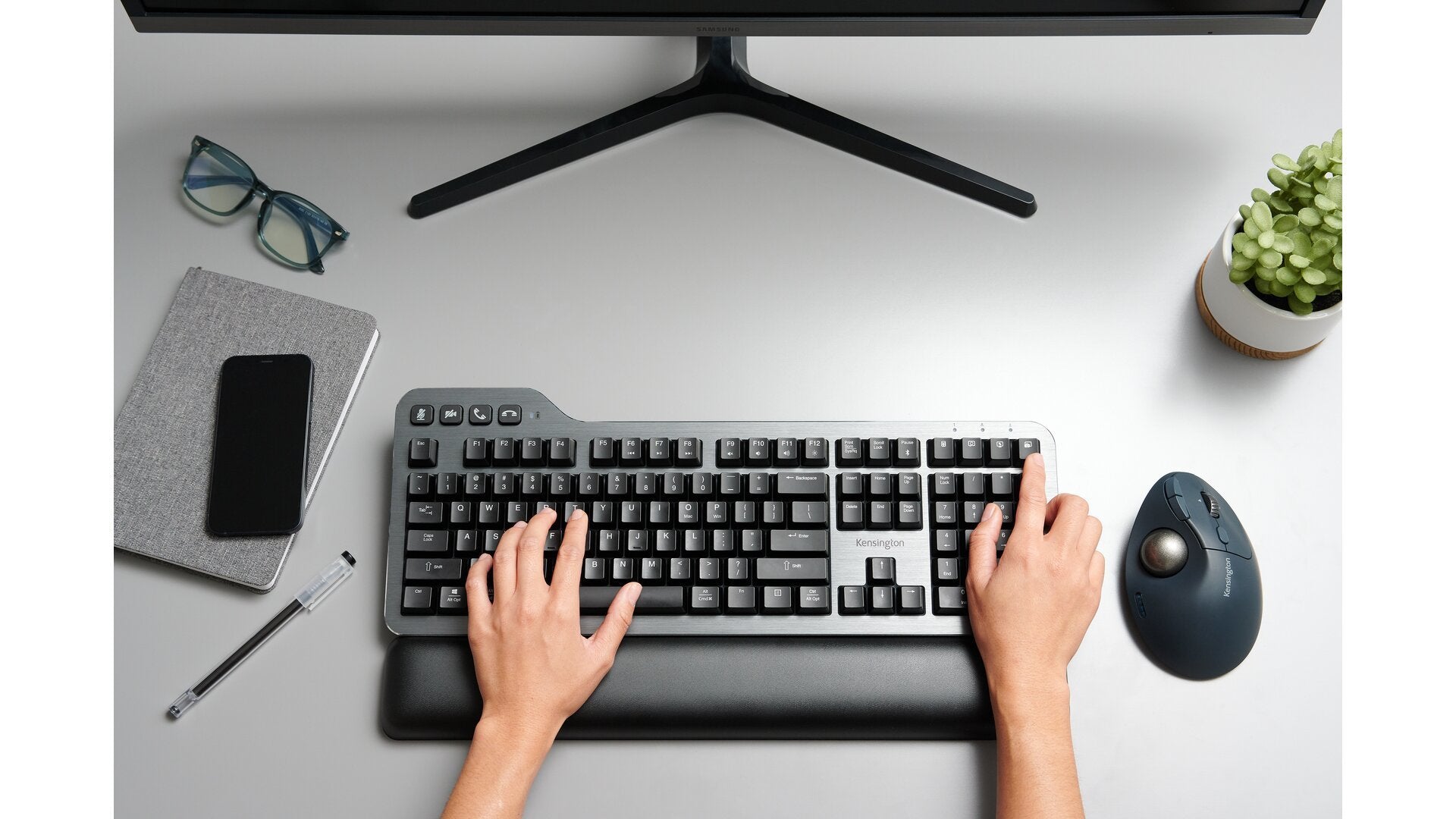 Raton Kensington K72196ww Pro Fit Ergo Tb550 Trackball