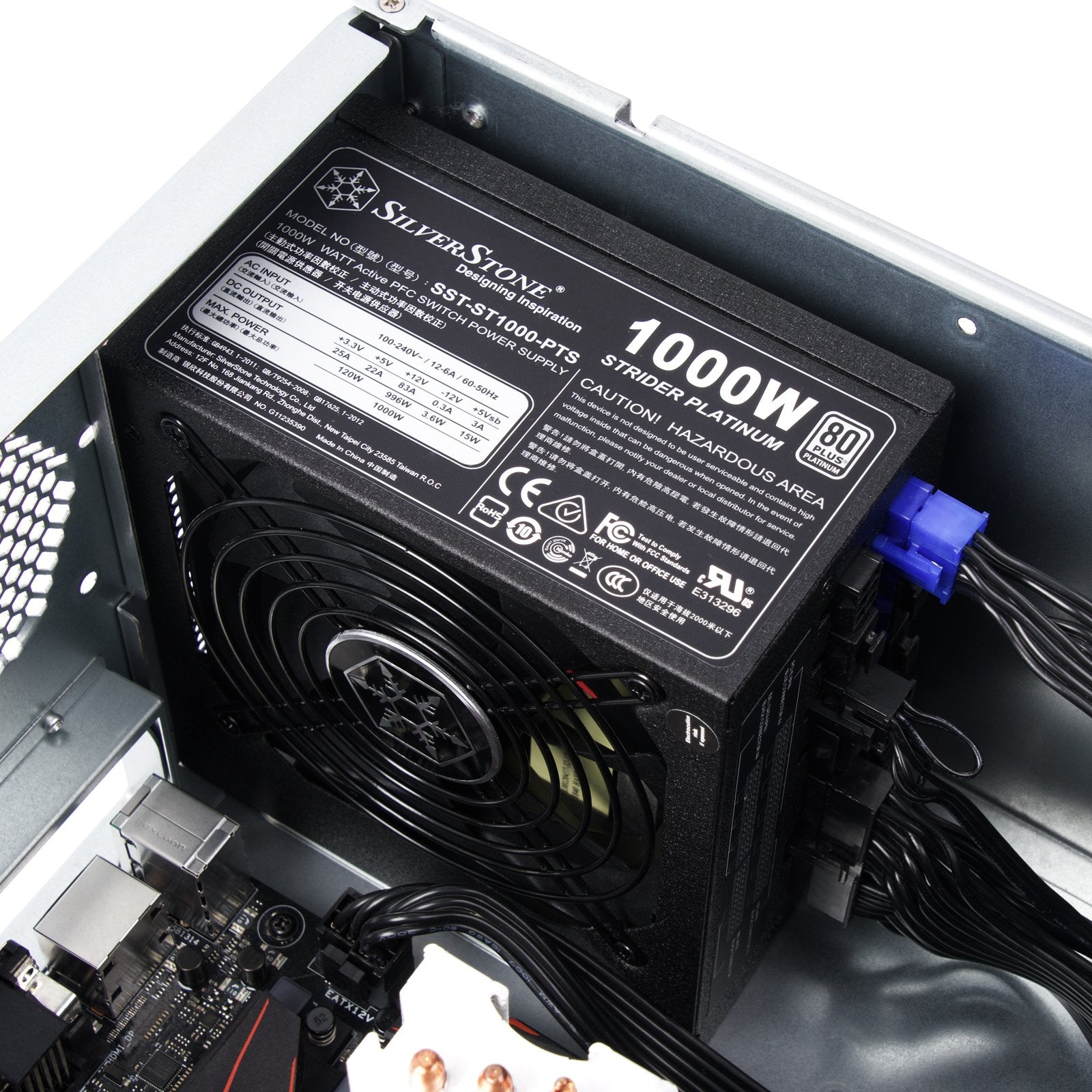 Silverstone Sst-Rm41-506, Chasis De Servidor De Montaje En Rack 4u 6 Bahías 5,25 "