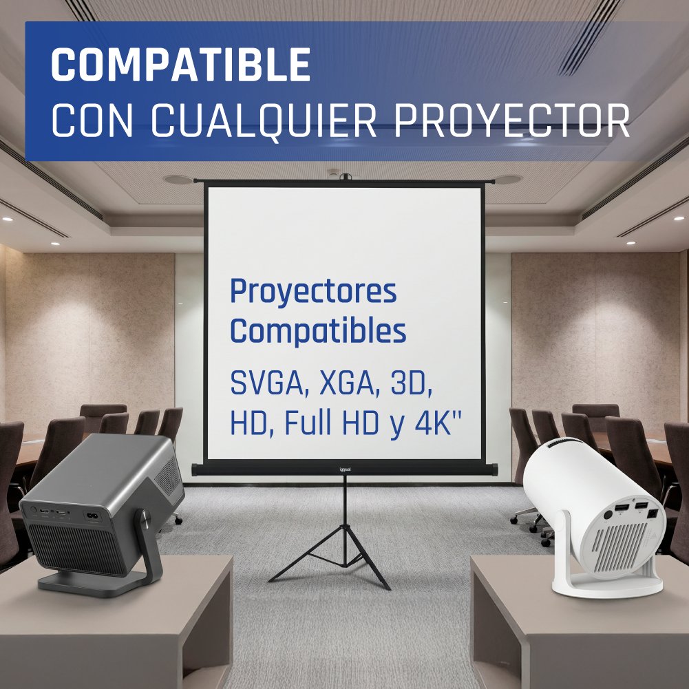 EAN 8435364308493 - iggual PSITS180 pantalla de proyección 2,54 m (100") 1:1 imagen 18