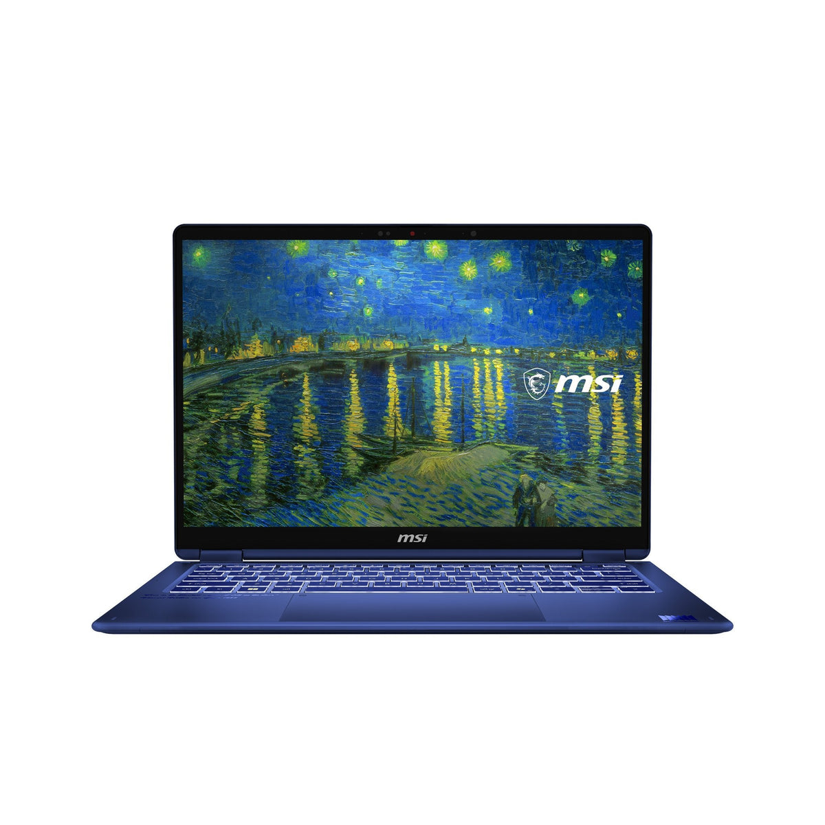 Msi Prestige 14 Flip Ai+ Starry Night Over The Rhone-261fry Copilot+ Pc Intel Core Ultra X9 378h Hybride (2-En-1) 35,6 Cm (14) Pantalla Táctil Full Hd+ 32 Go Lpddr5x-Sdram 1 To Ssd Wi-Fi 7 (802.11be) Windows 11 Home Negro, Azul