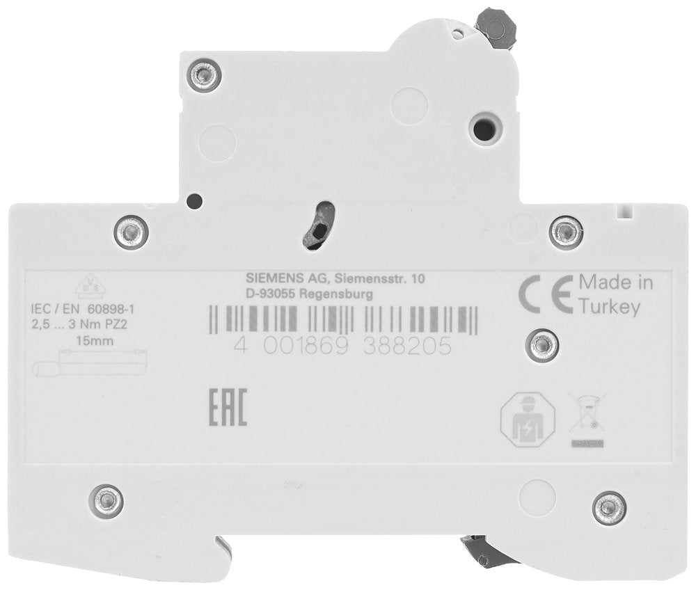 Siemens Automat C 16a 5sl61167 230 400v 6ka 1p