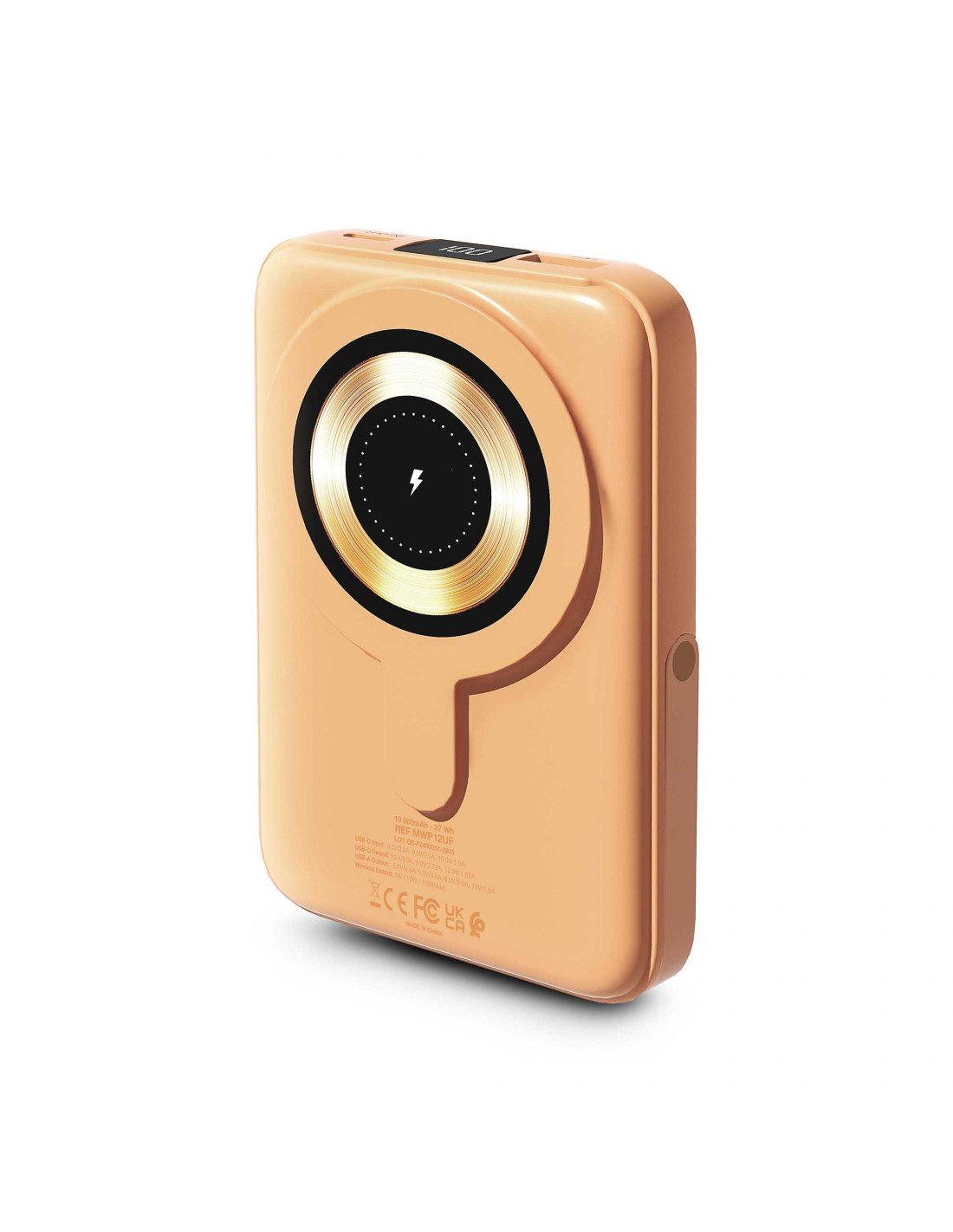 EAN 3760170885193 - Urban Factory Magnee Power 10000 mAh Cargador inalámbrico Albaricoque imagen 5